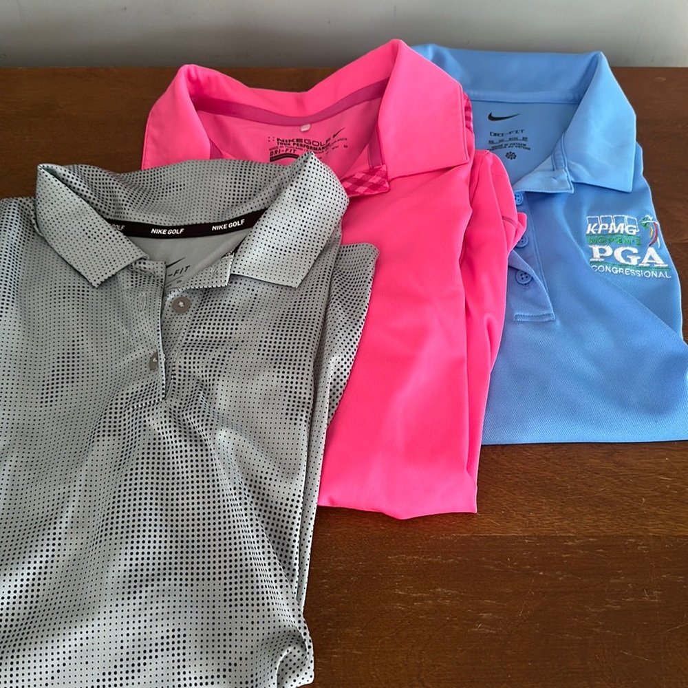 Nike golf polos